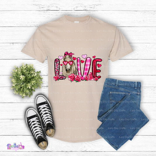 Love Horse Heart – Horses DTF Transfer