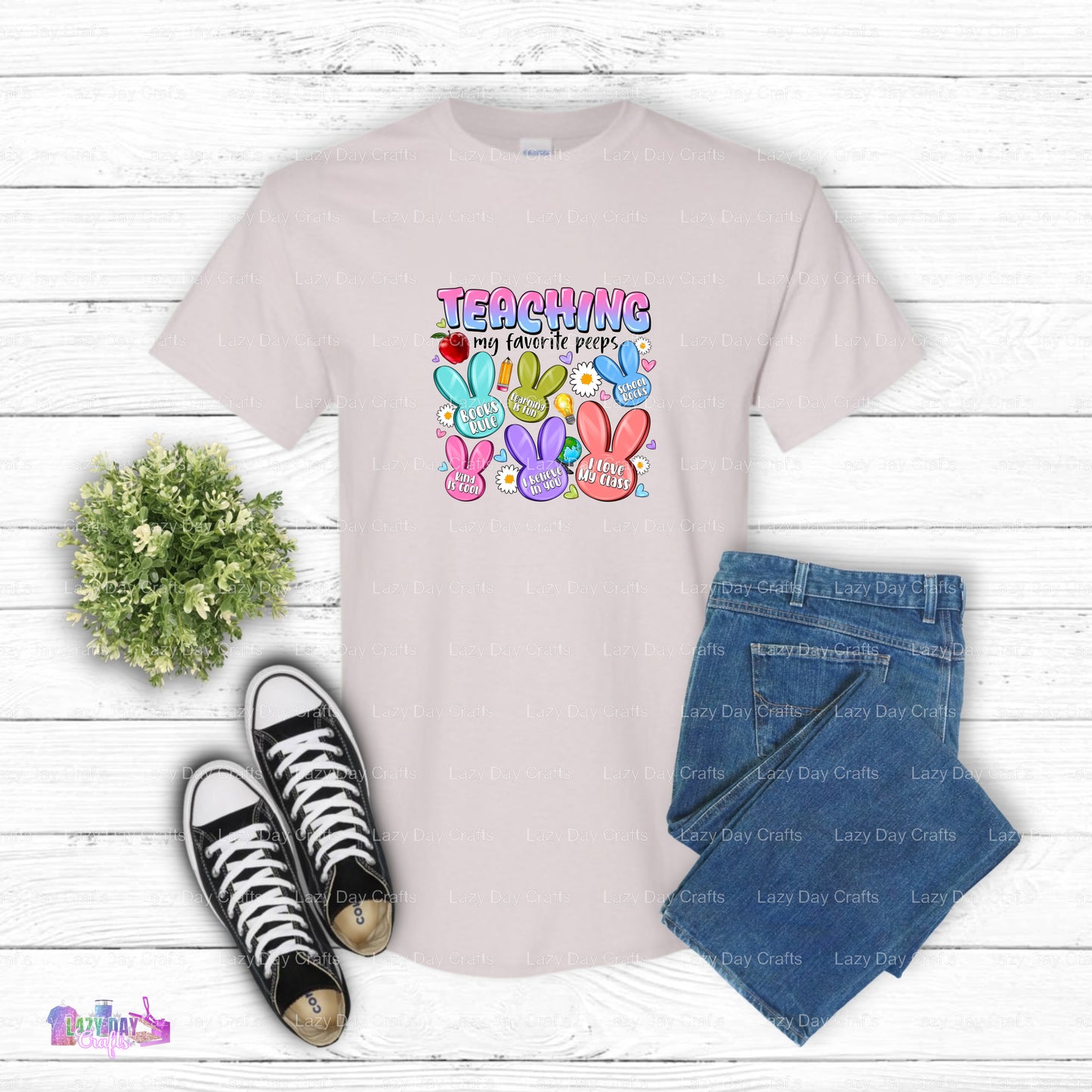 Teaching My Favorite Peeps – Teacher DTF Transfer