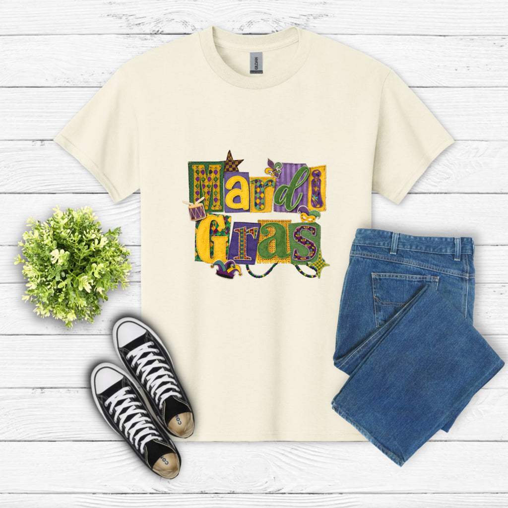 "Laissez les bons temps rouler" Mardi Gras – DTF Transfer