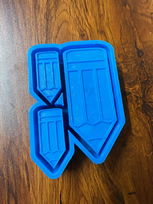 Teacher Pencil Bundle Mold