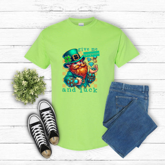 TURQUOISE & LUCK ST. PATRICK'S DAY – Holiday DTF Transfer