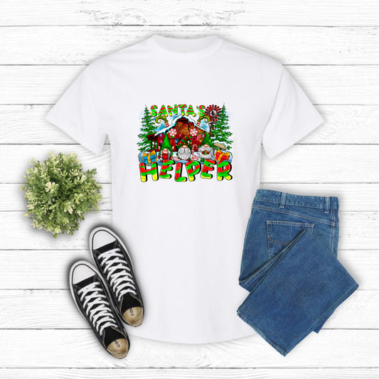 SANTA'S HELPER – Christmas DTF Transfer
