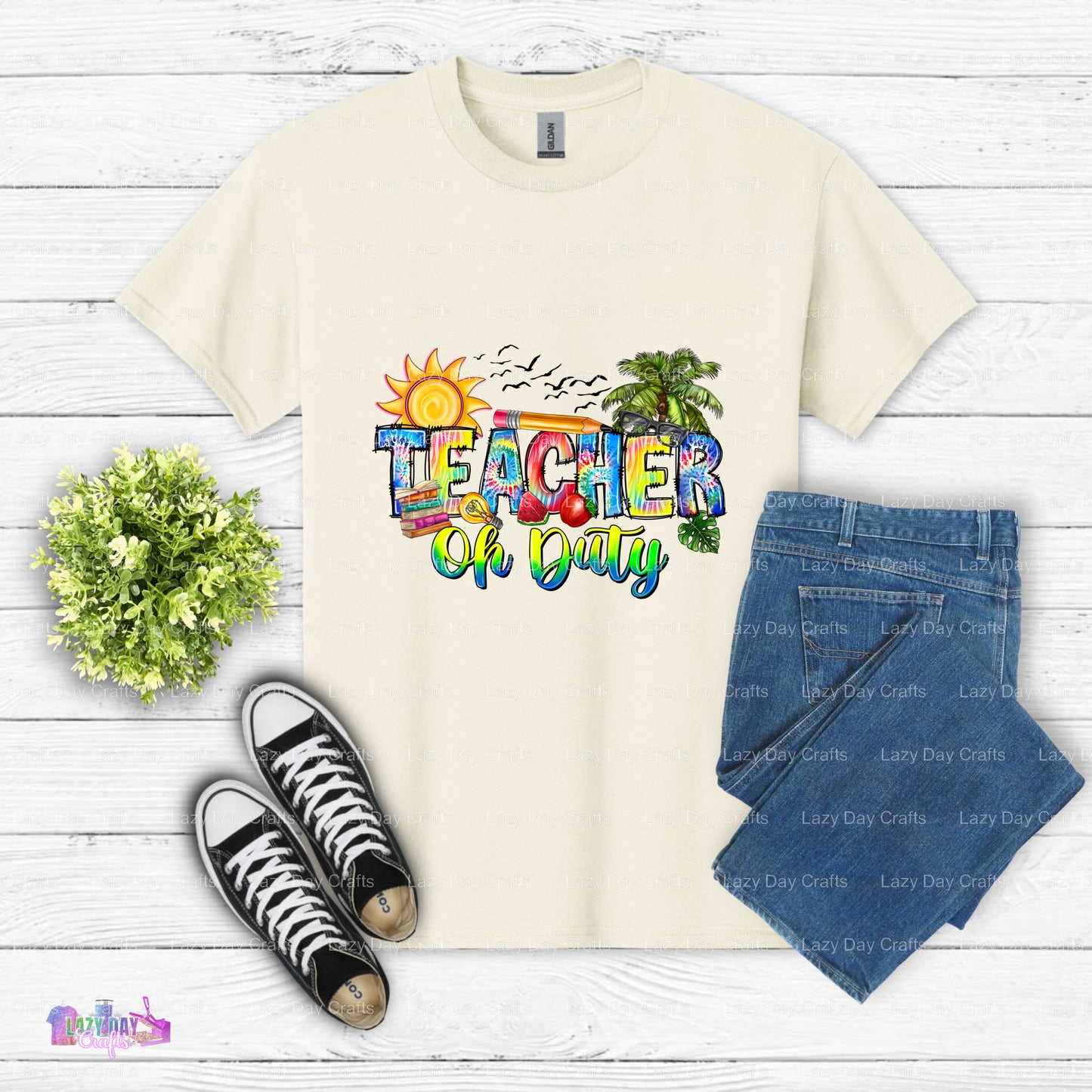 Teacher Off Duty – Teacher DTF Transfer