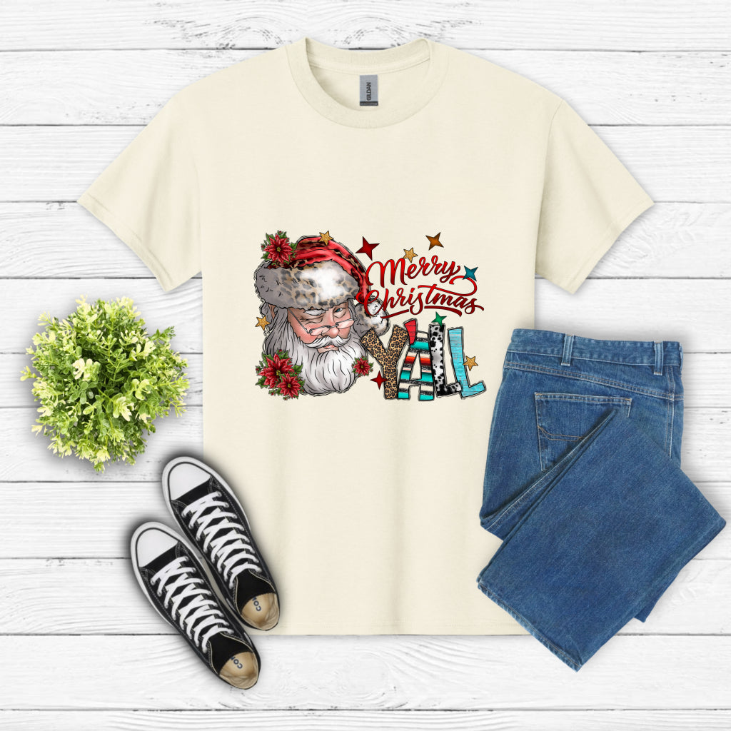 Merry Christmas Y'all – Christmas Apparel DTF Transfer
