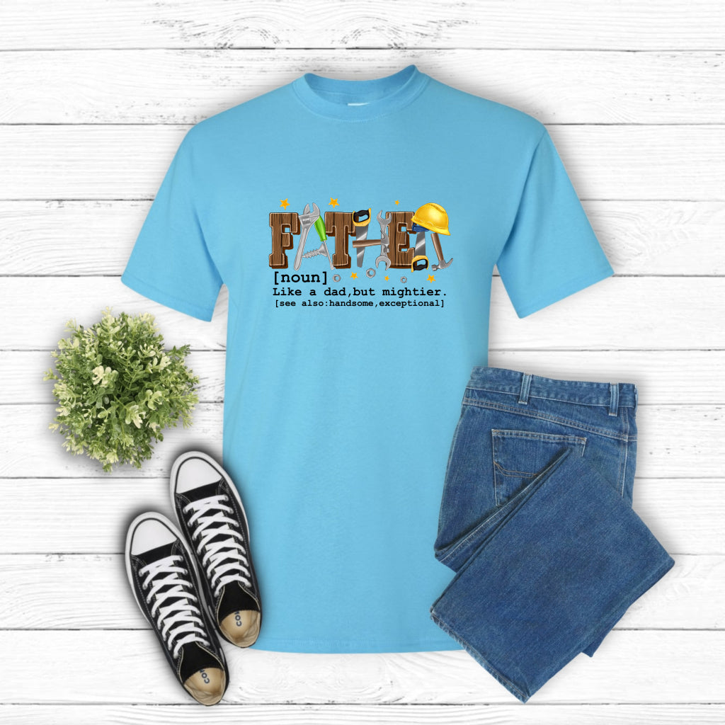 Father Noun Definition Father's Day – DTF Transfer