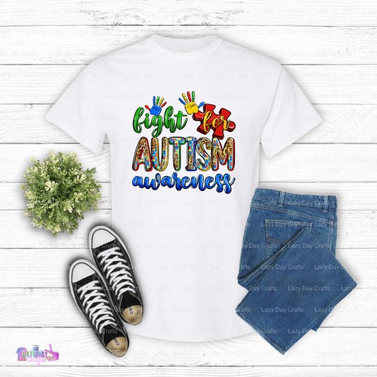 FIGHT FOR AUTISM AWARENESS – Autism DTF Transfer