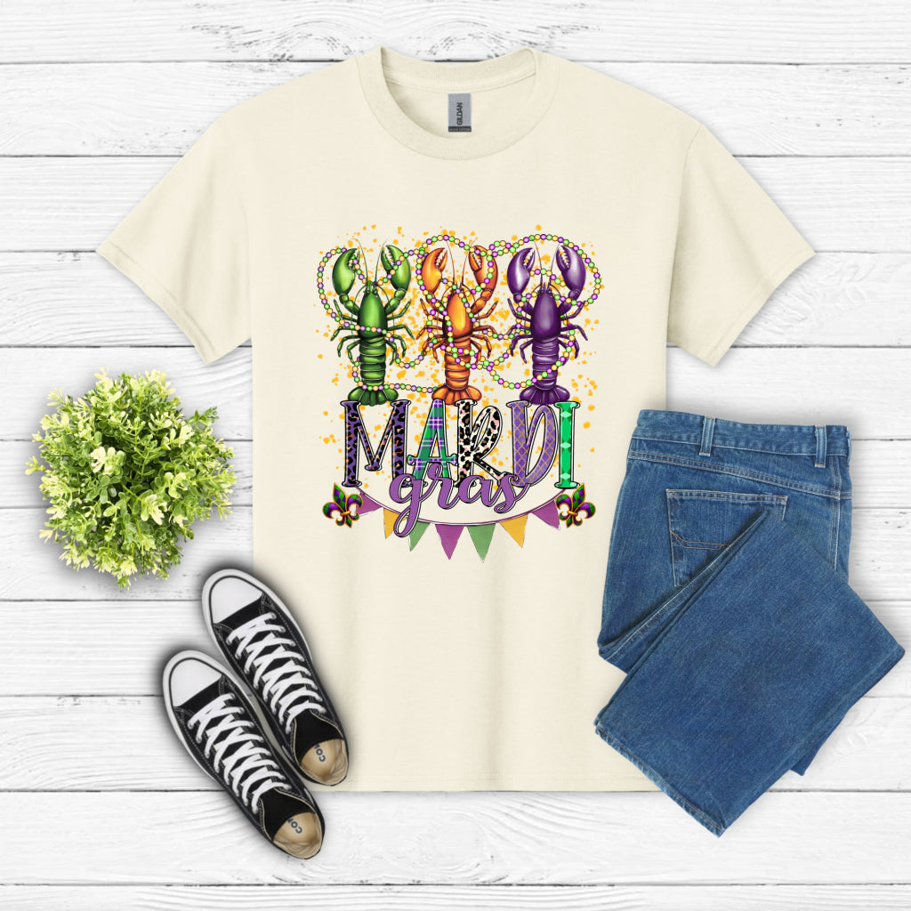 Laissez Les Bon Temps Rouler – Mardi Gras DTF Transfer