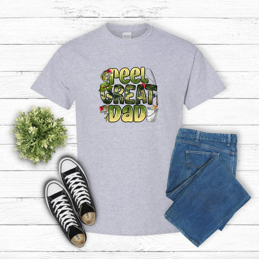 REEL GREAT DAD – Fishing Father's Day DTF Transfer