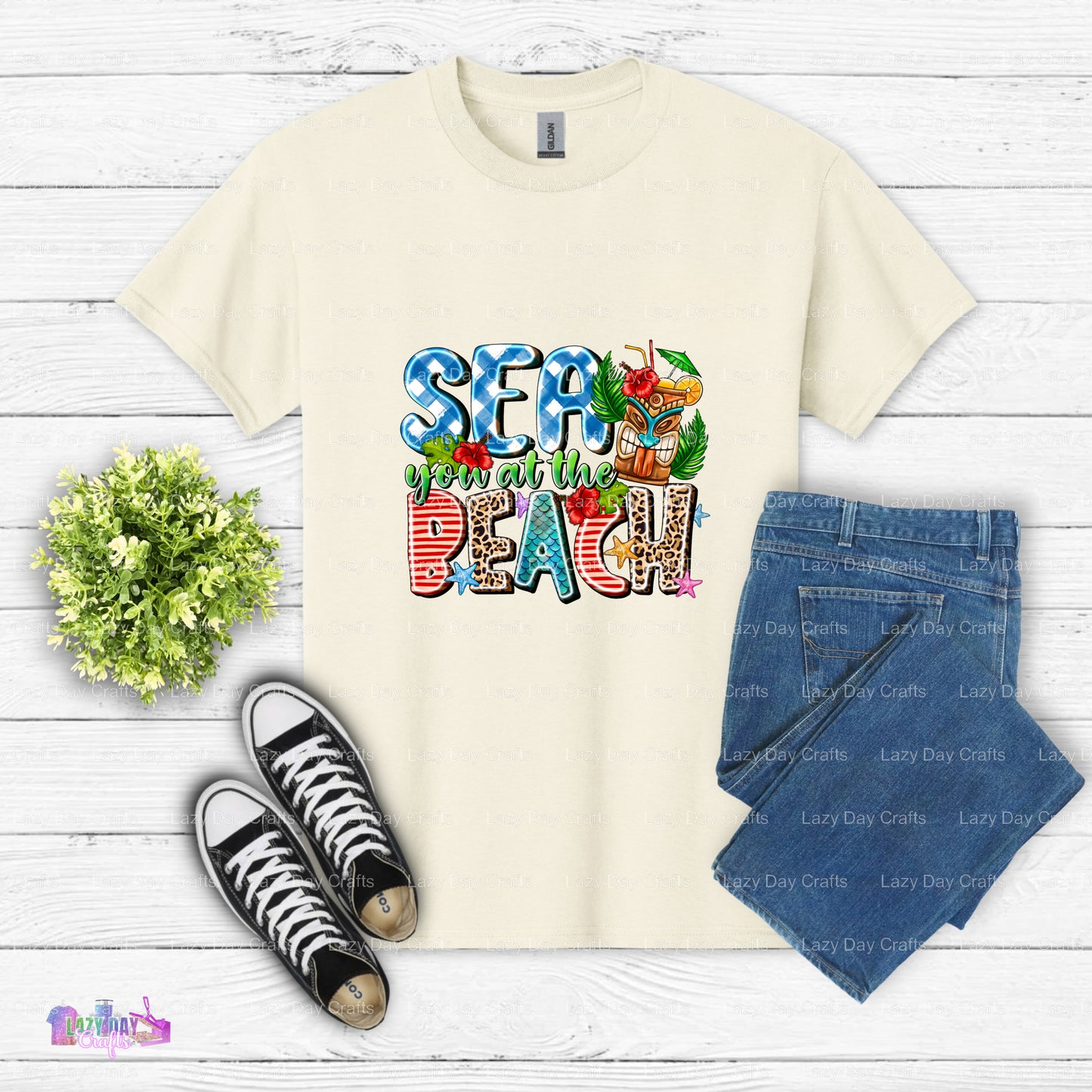 Sea You At The Beach – Beach Life DTF Transfer