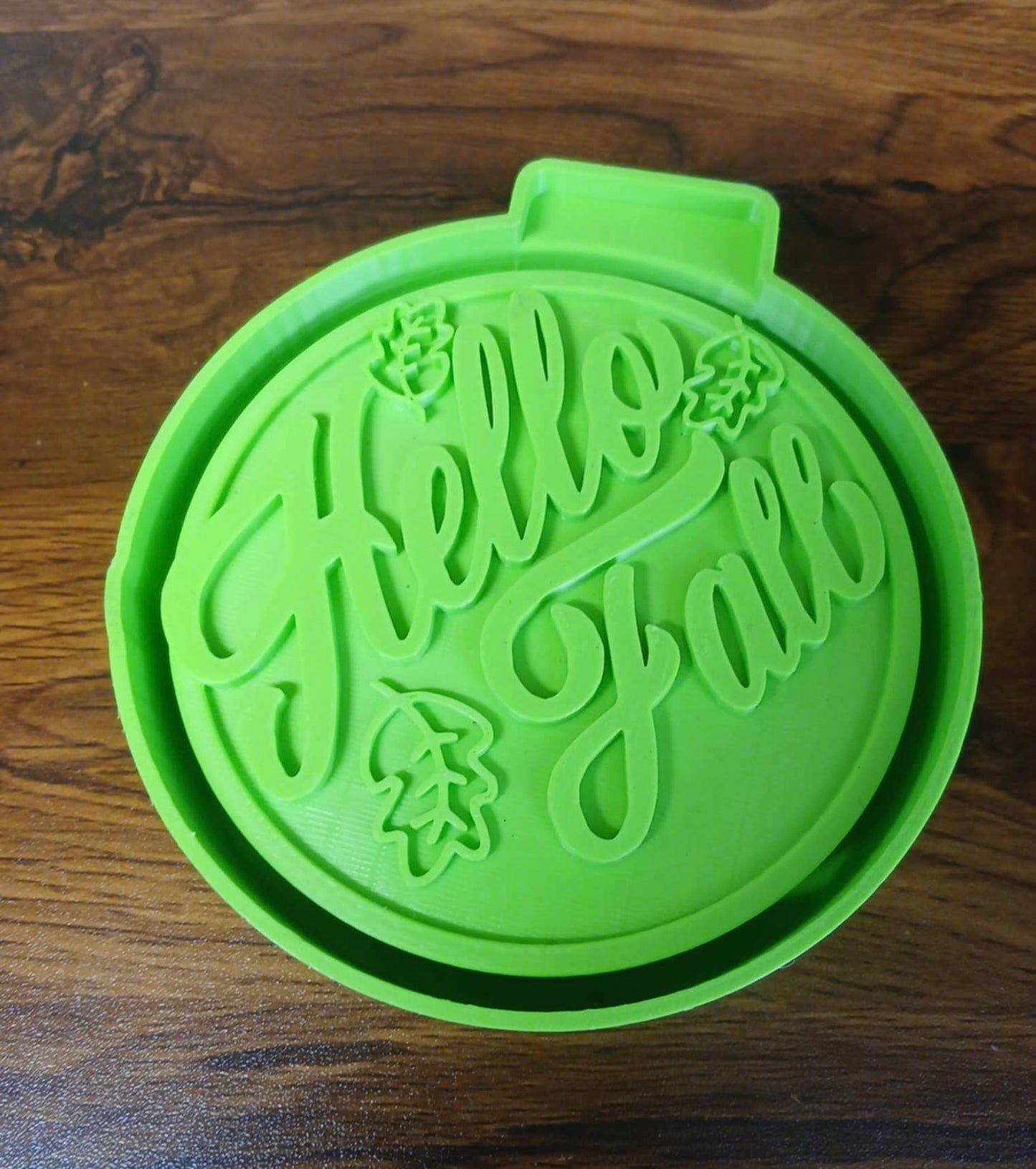 Fall Hello Circle Mold