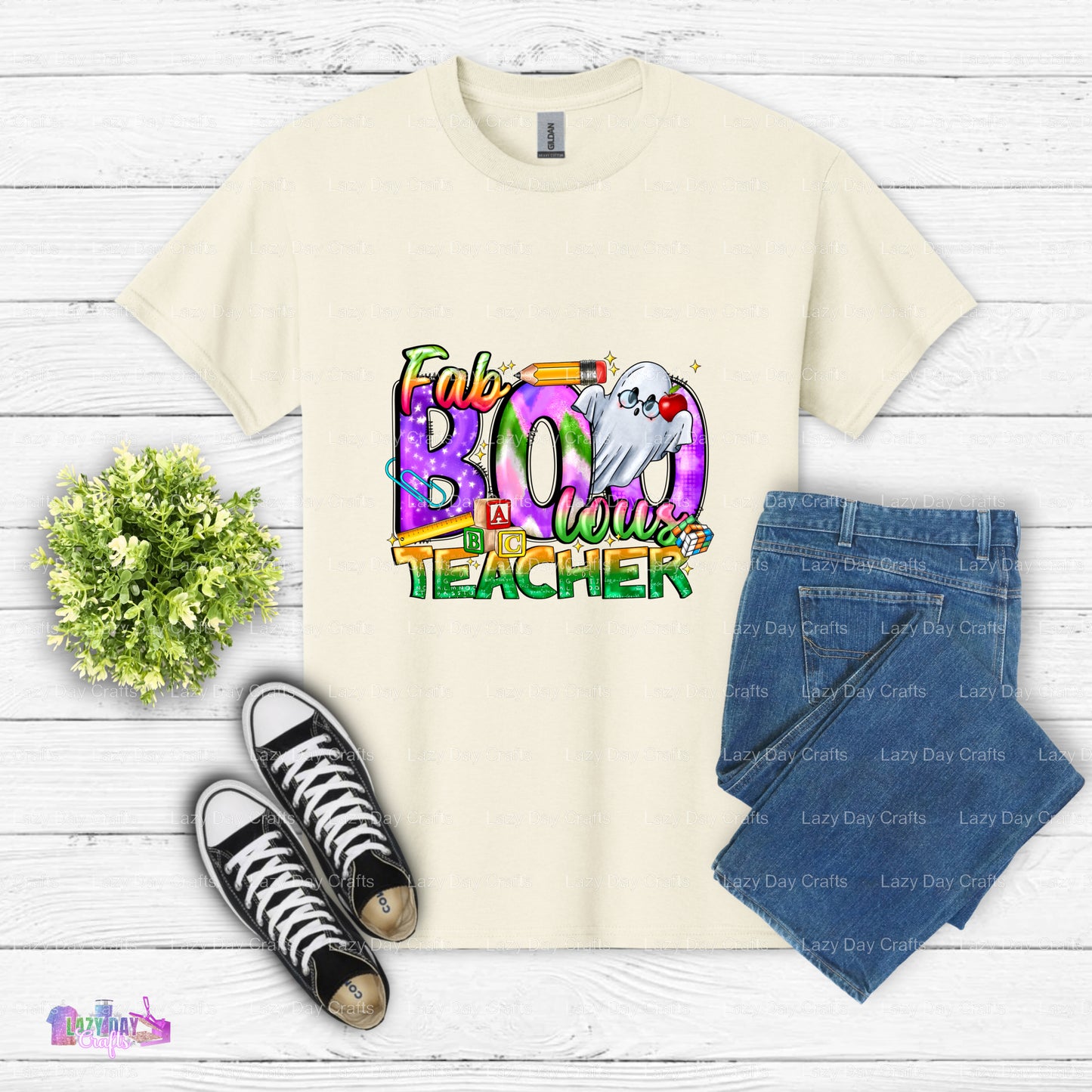 Fab boo lous Teacher – Halloween DTF Transfer