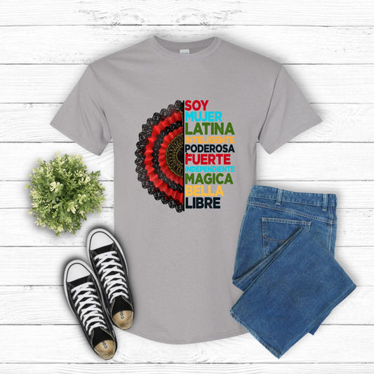 Hispanic Heritage Month Hand Fan – Hispanic Heritage DTF Transfer