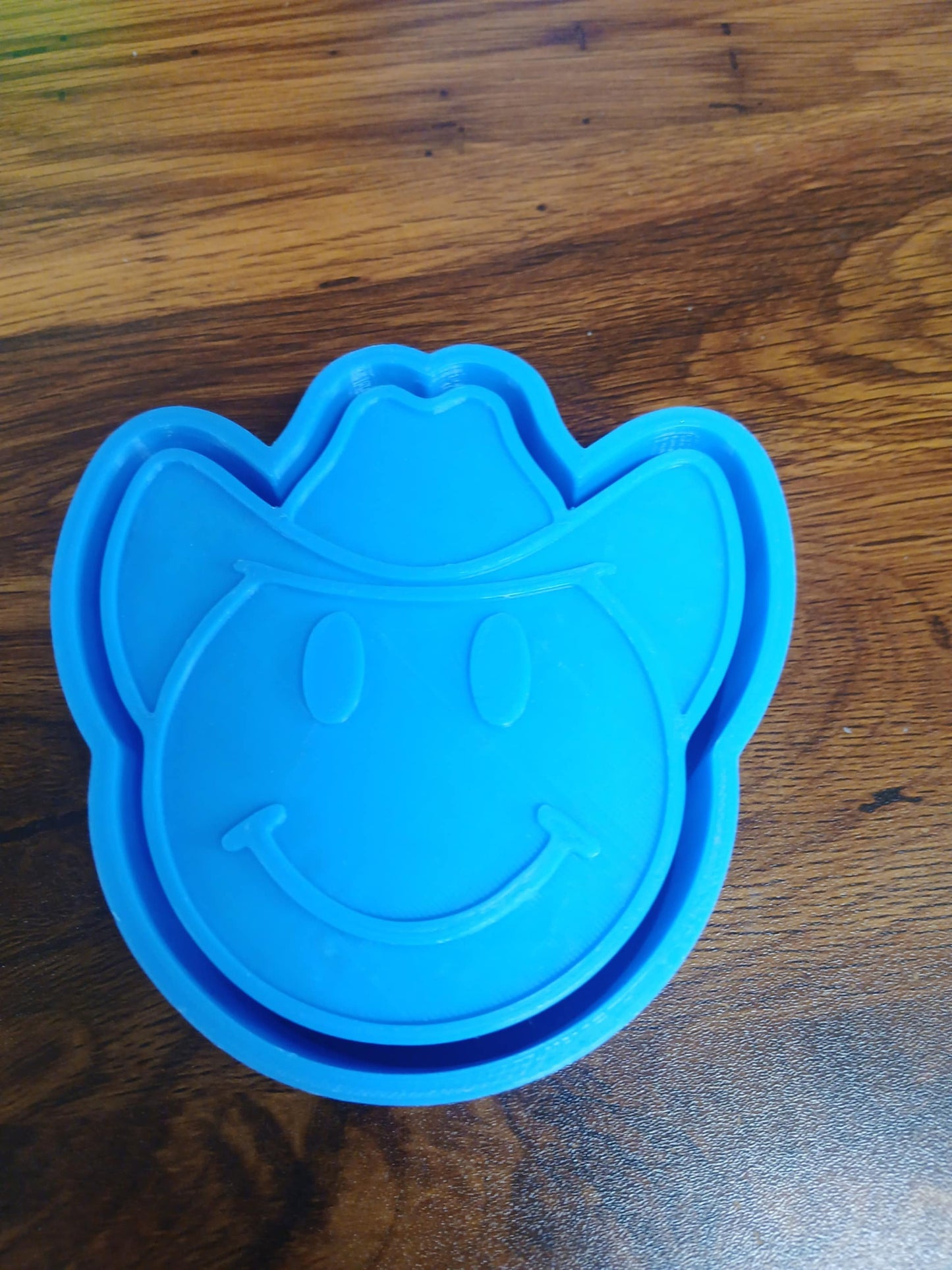 Cowboy Smilie Face Mold