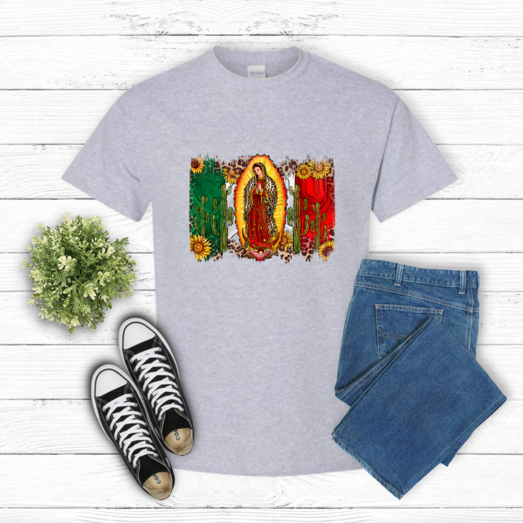 Frida Inspired Floral Face – Hispanic Heritage DTF Transfer