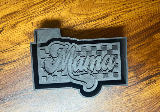 Checkered Mama Mold