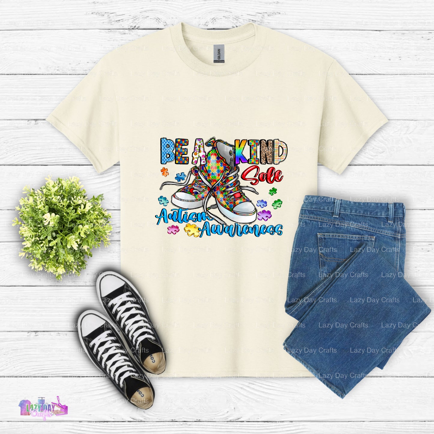 Be a Kind Sole – Autism Awareness DTF Transfer