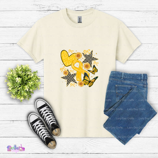 September Gold For Childhood Cancer– Childhood Cancer Awareness DTF Transfer