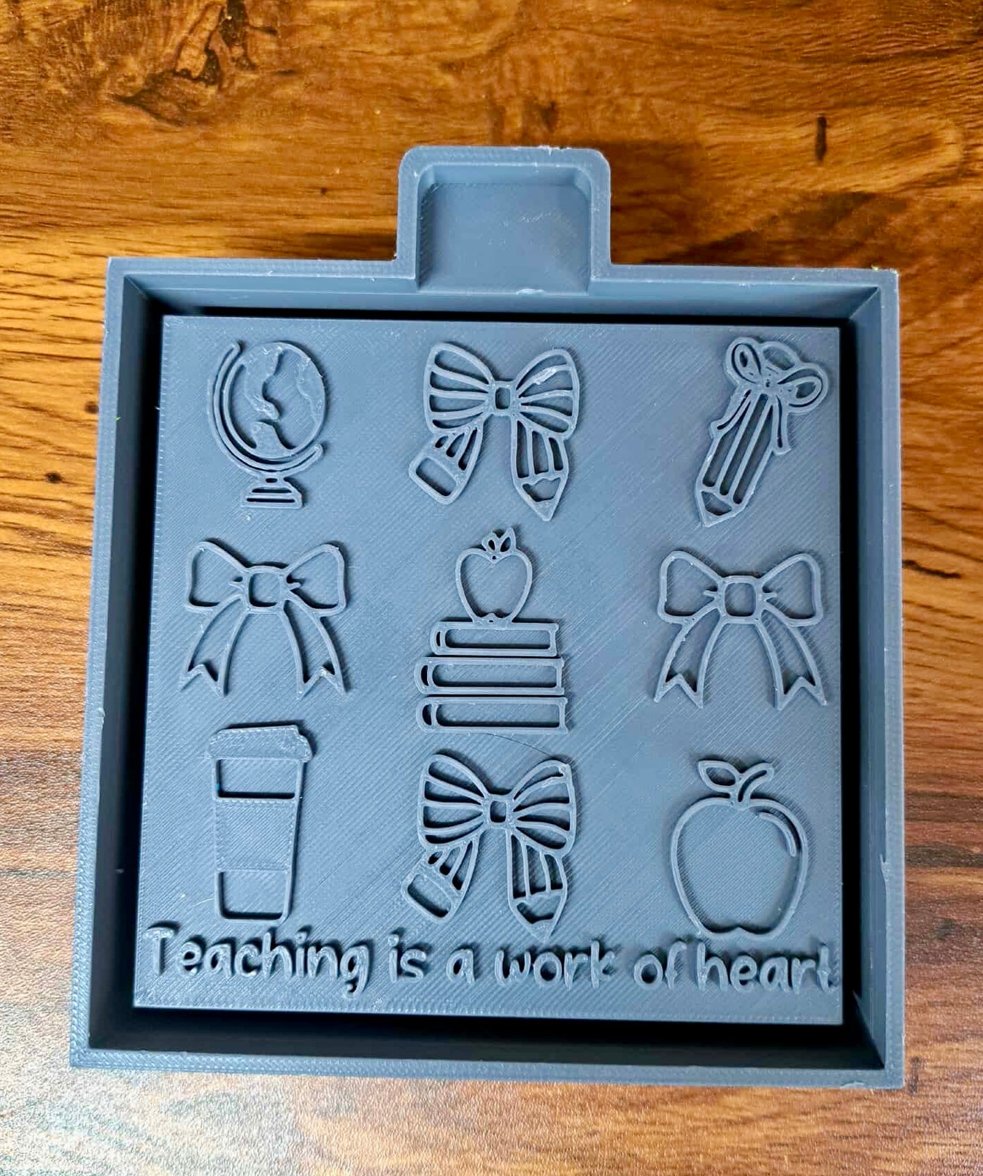 Teaching is a Work of Heart Mold