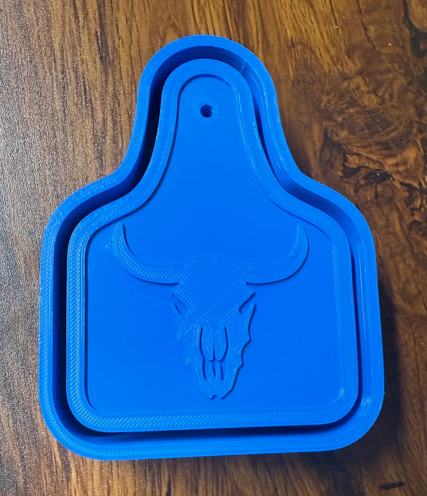 Tag Cow Skull Mold