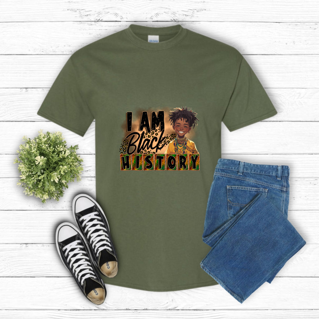 I am Black History – Black History DTF Transfer