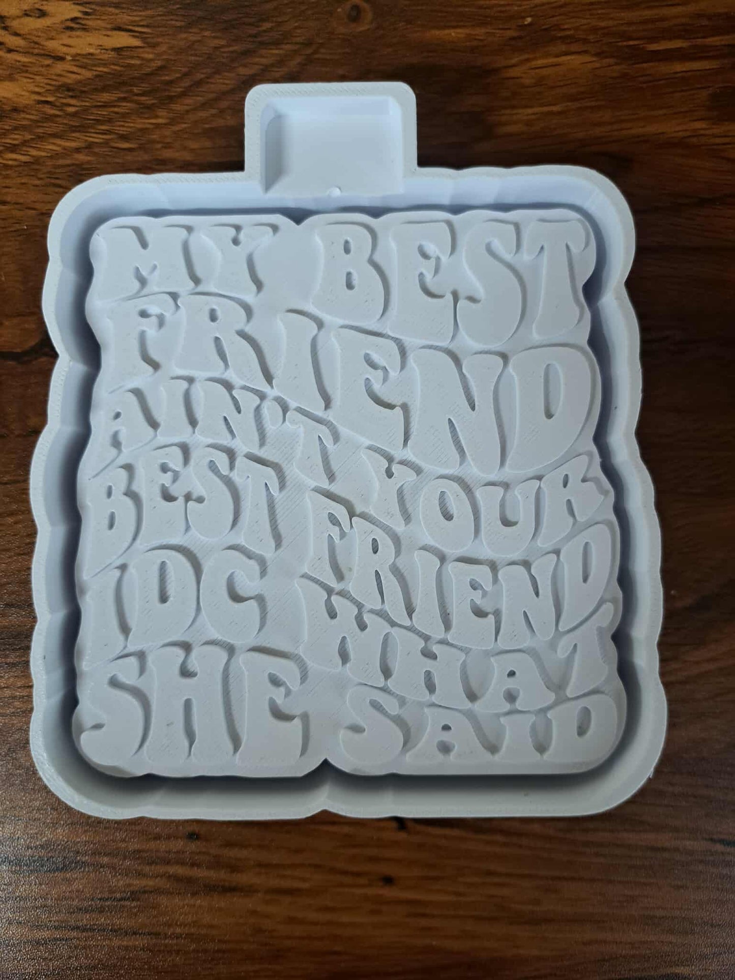 My Best Friend Ain’t Your Best Friend IDC What She Said Mold