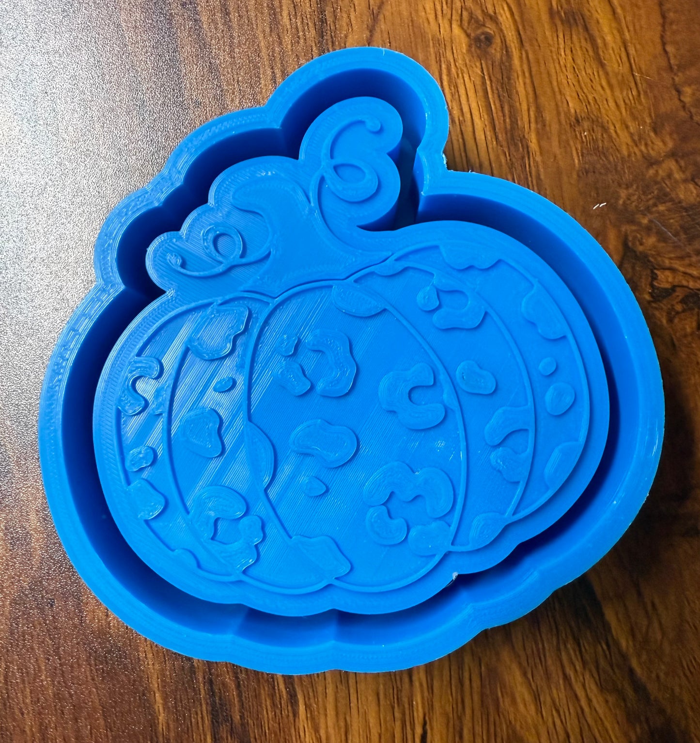 Fall Cheetah Pumpkin Mold