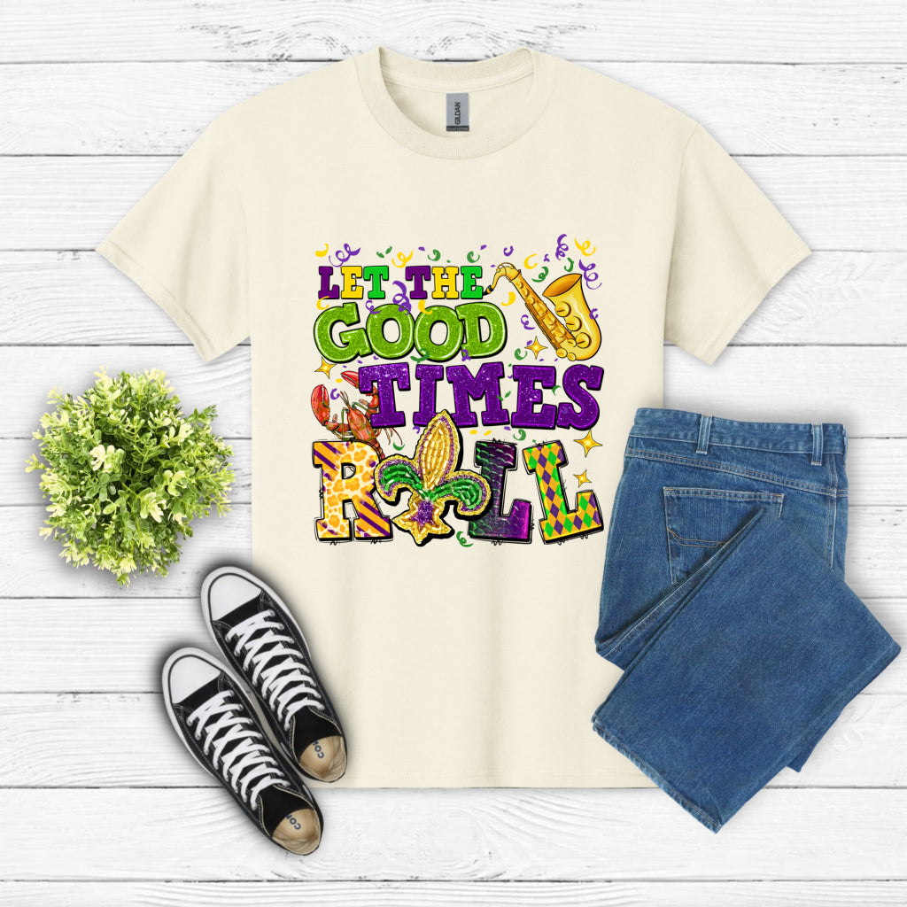 Let the Good Times Roll Mardi Gras – DTF Transfer