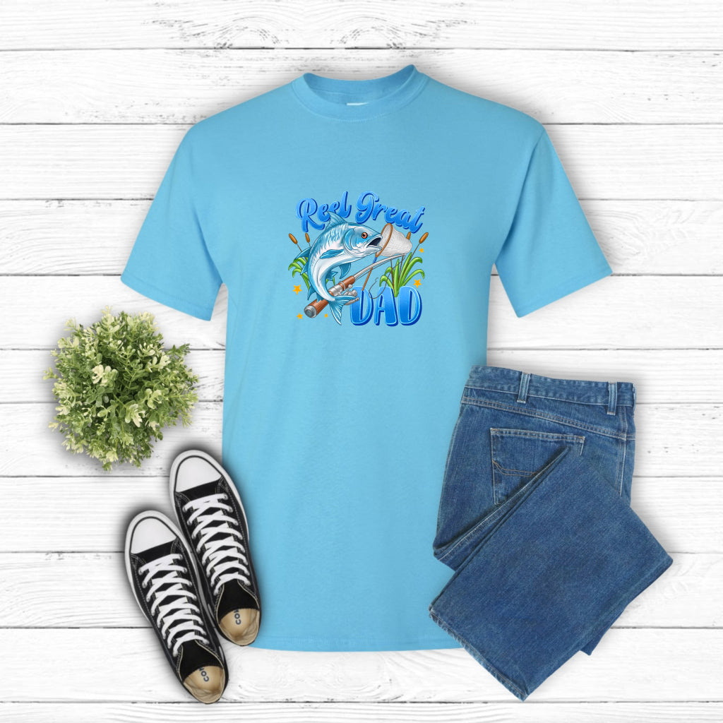 Reel Great Dad Fishing – Father's Day DTF Transfer