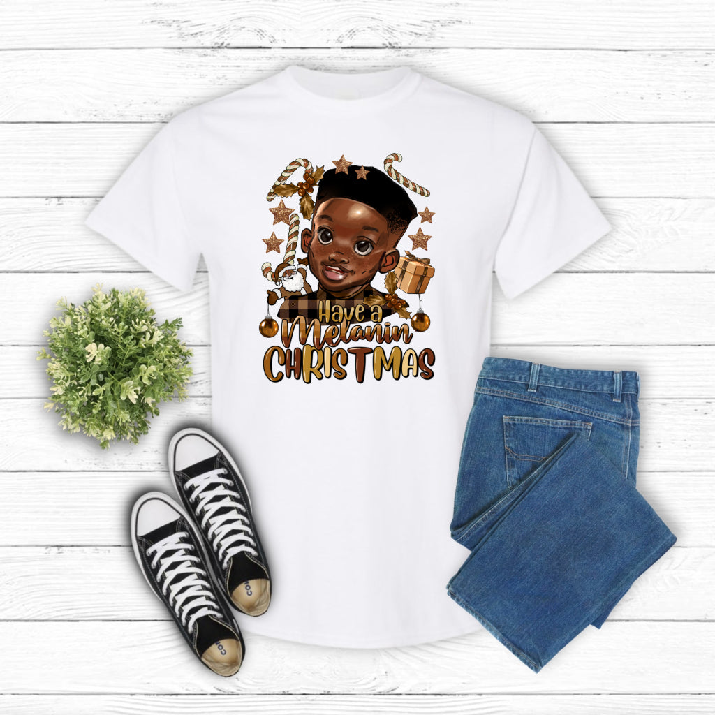 HAVE A MELANIN CHRISTMAS – Christmas DTF Transfer