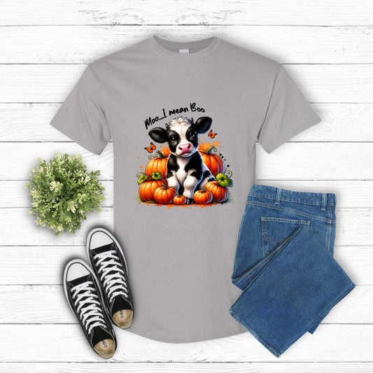 Moo I mean Boo – Halloween DTF Transfer