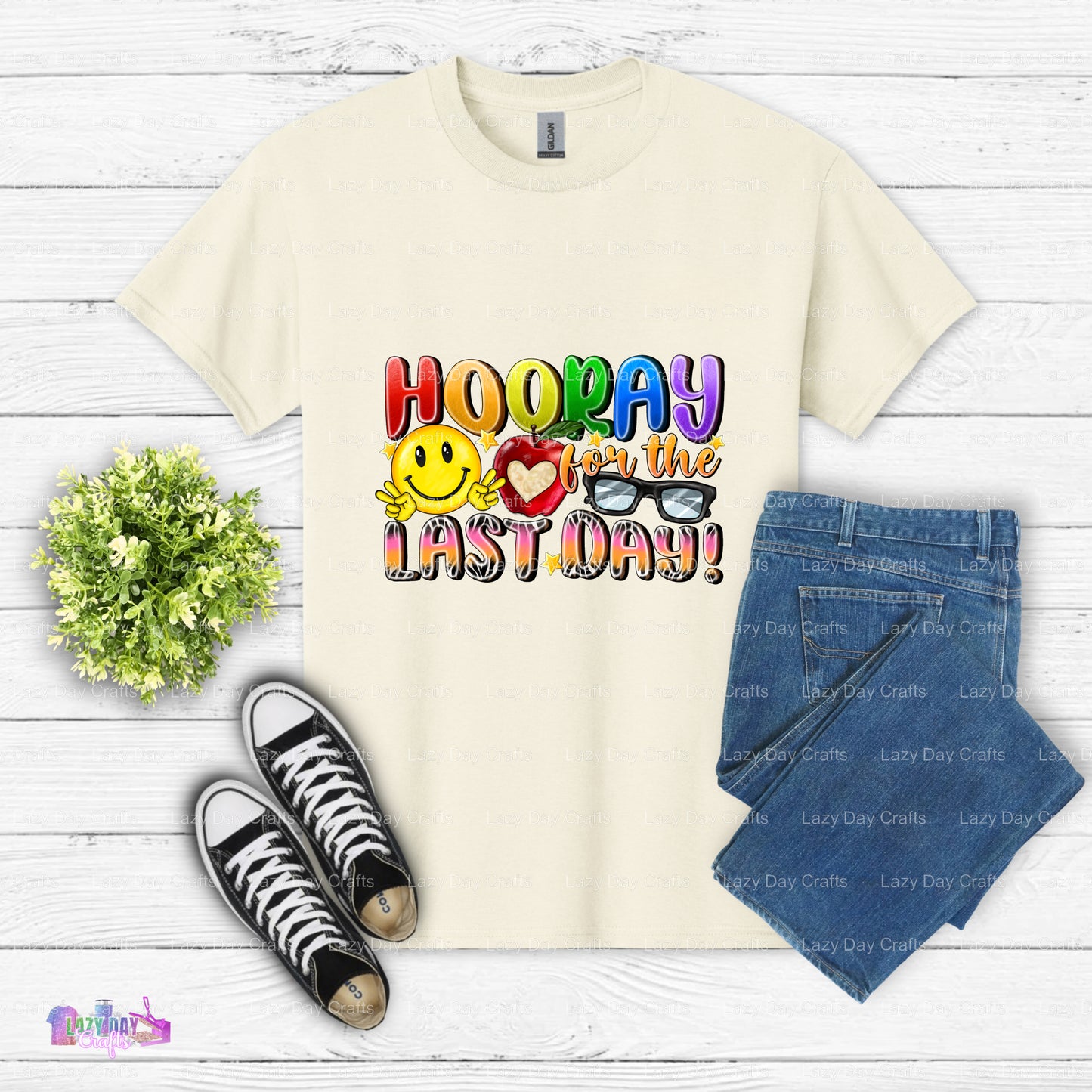 Hooray For The Last Day – School Celebration DTF Transfer