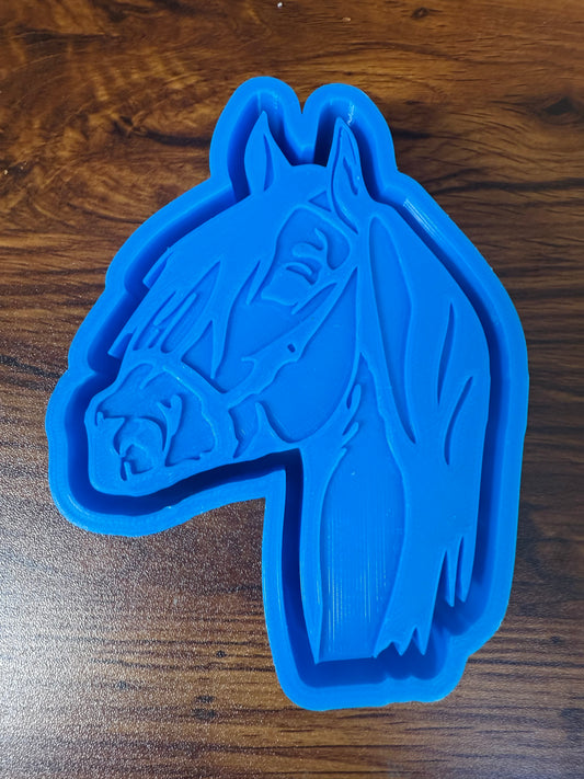Bridled Horse Head Mold