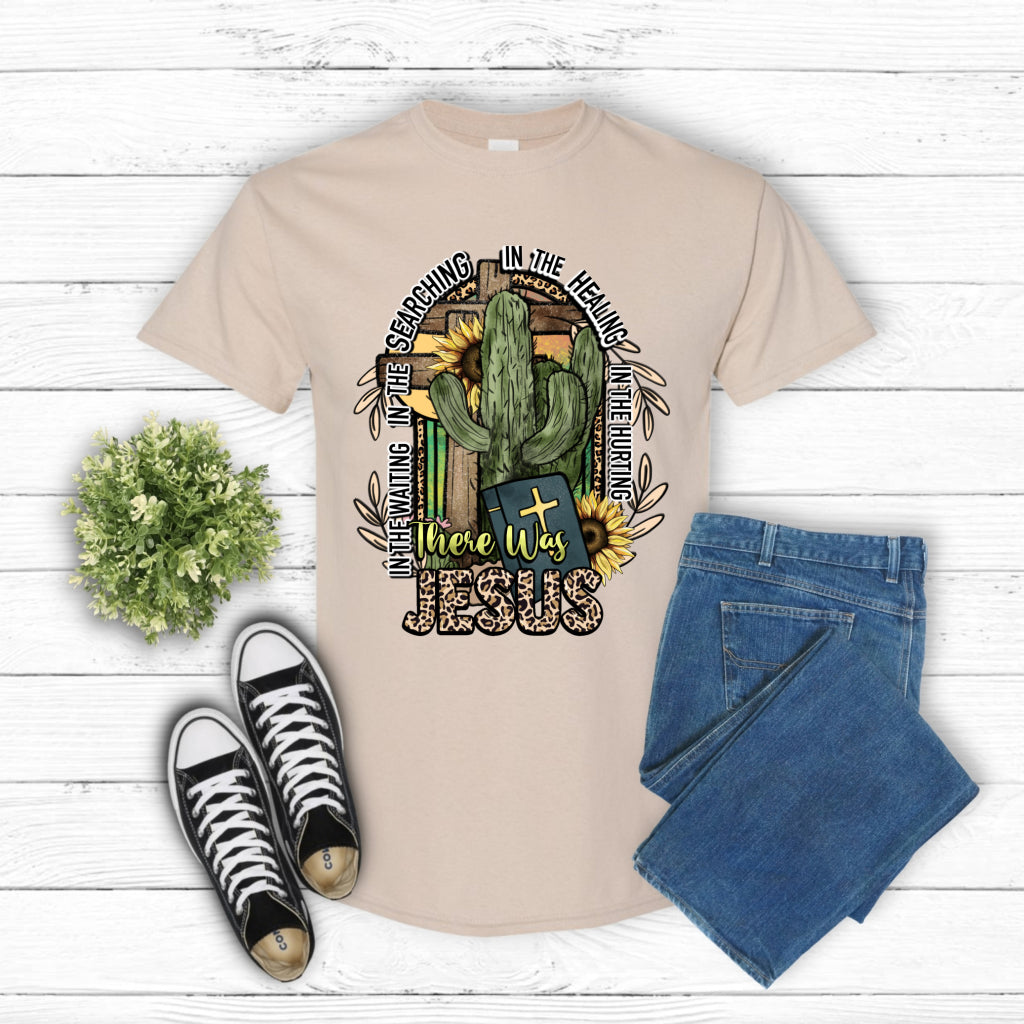 There Was Jesus – Christian DTF Transfer