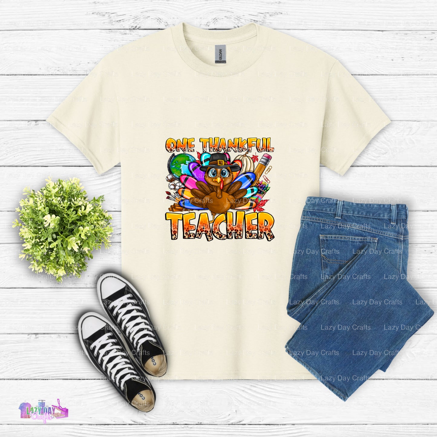 One Thankful Teacher – Teacher DTF Transfer