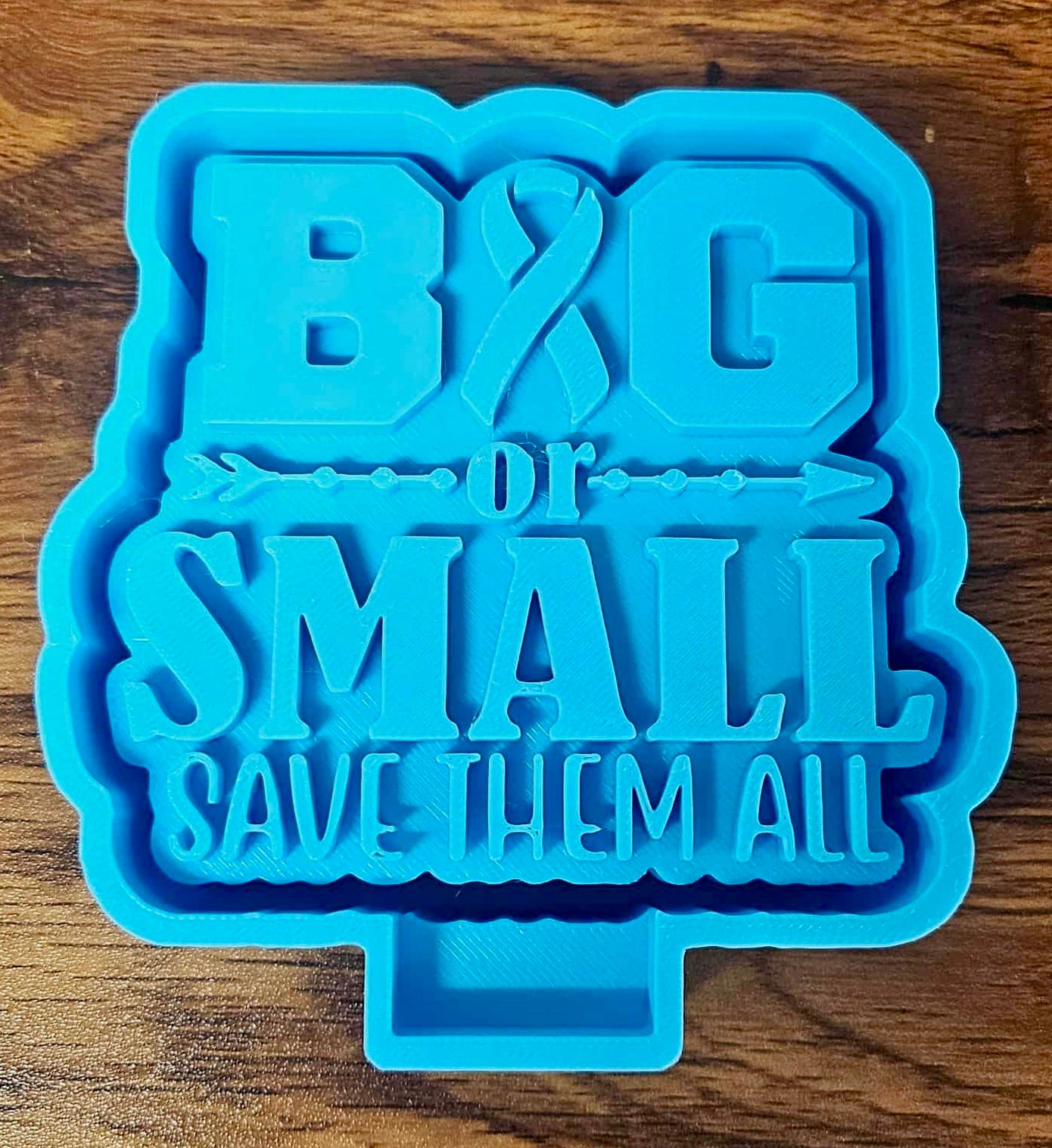 Breast Cancer Awareness Big Or Small Save Them All Mold