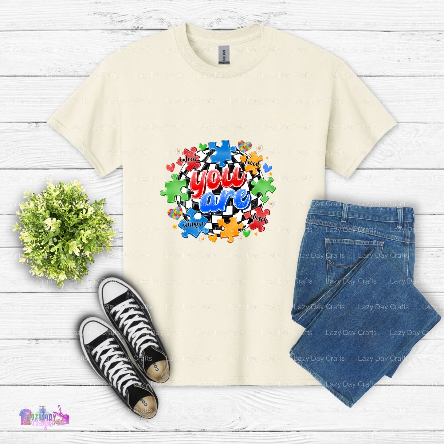 YOU ARE – Autism Awareness DTF Transfer