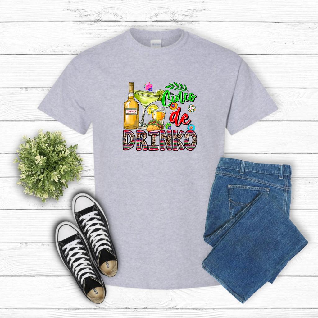 Cinco De Drinko – Cinco De Mayo Party DTF Transfer