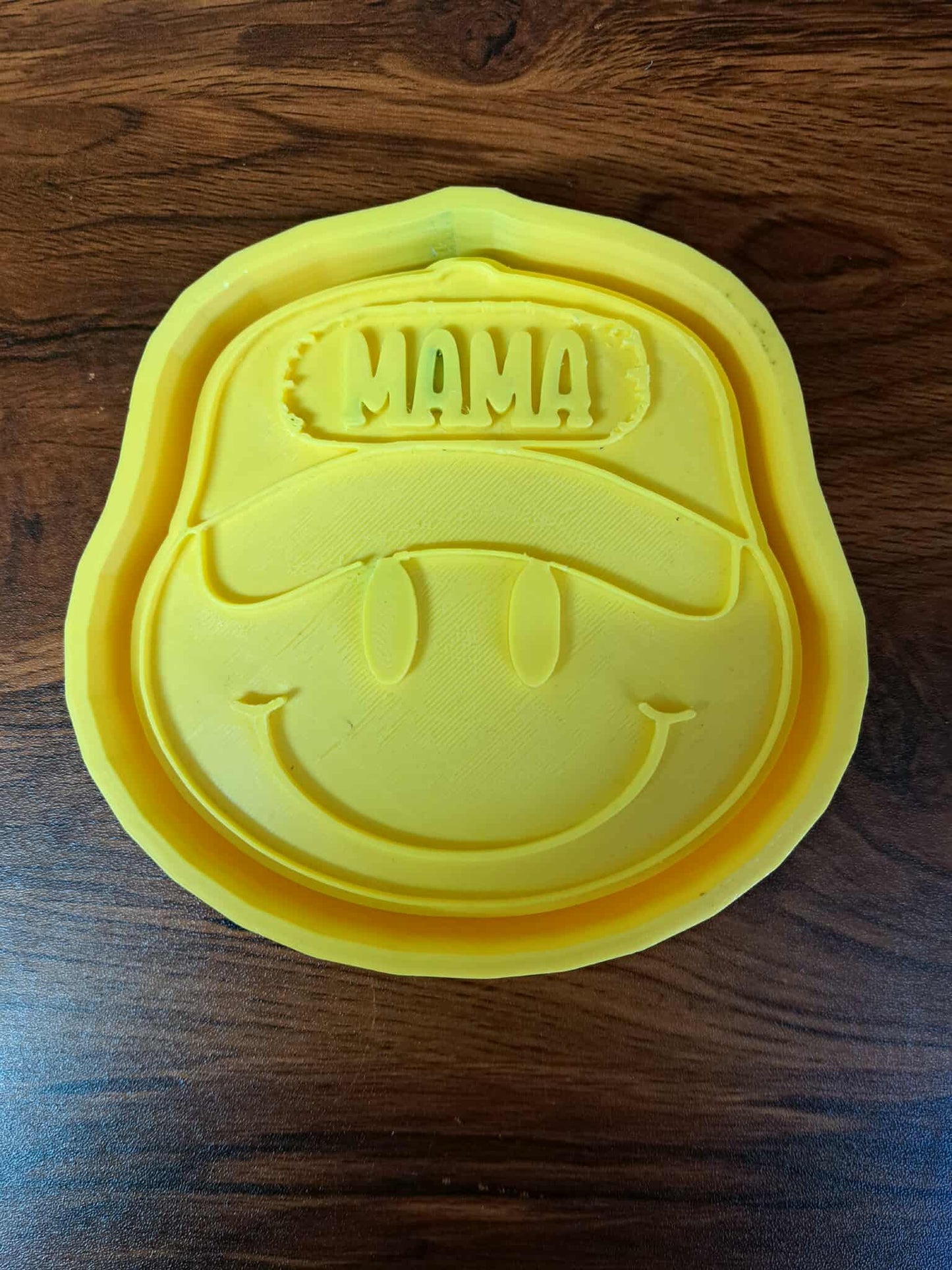 Baseball Hat Mama Smilie Mold
