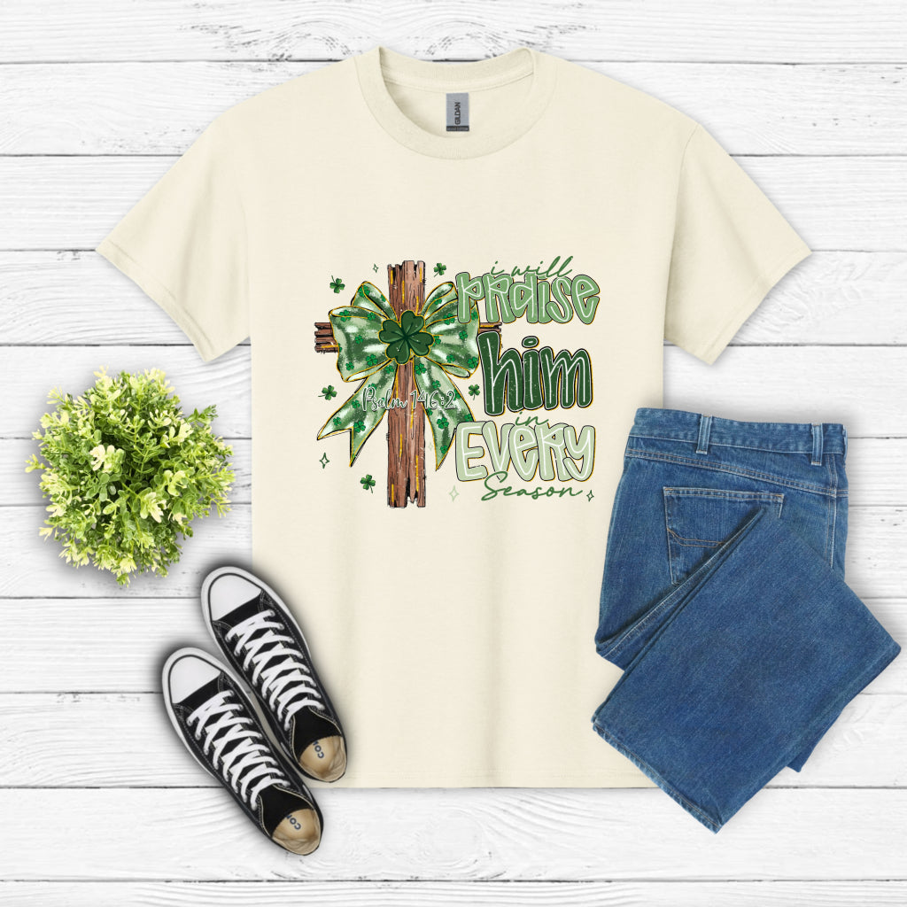 Patrick Praise Him – St. Patrick's Day Christian DTF Transfer