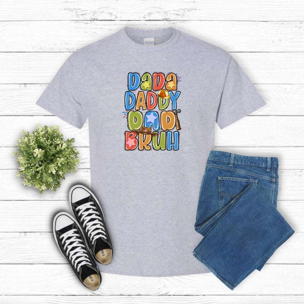 Dada Daddy Dad Bruh – Father's Day DTF Transfer