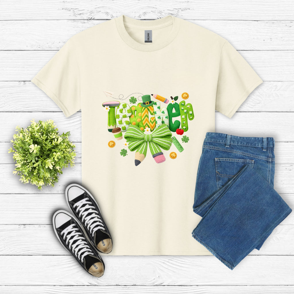 Teacher – St. Patrick's Day DTF Transfer