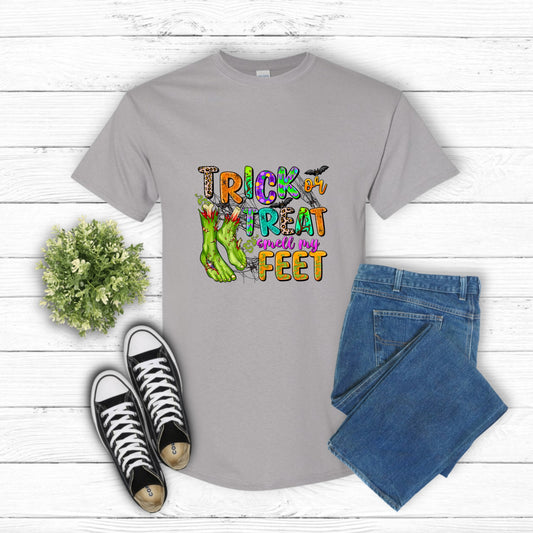 Trick or Treat Smell My Feet – Halloween DTF Transfer