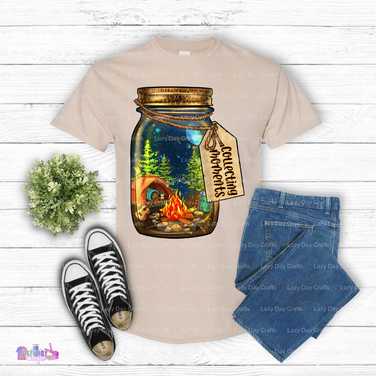 Collecting Moments Camping Hobbies – Camping DTF Transfer