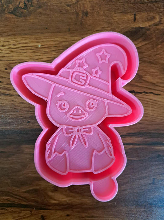 Halloween Witch Hat Duck Mold