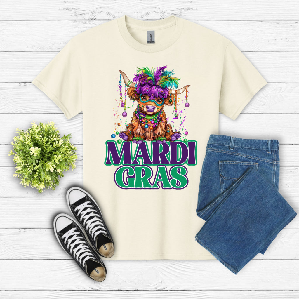 Mardi Gras Cowboy Hat – Premade DTF Transfer