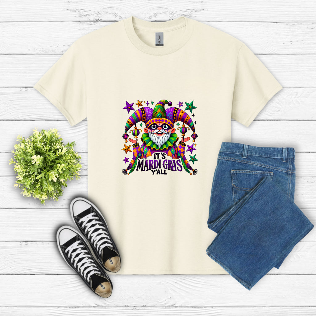 Its Mardi Gras Yall – Mardi Gras DTF Transfer