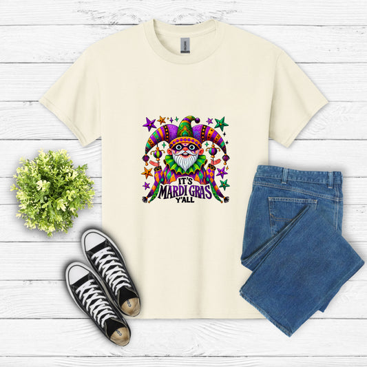 Its Mardi Gras Yall – Mardi Gras DTF Transfer
