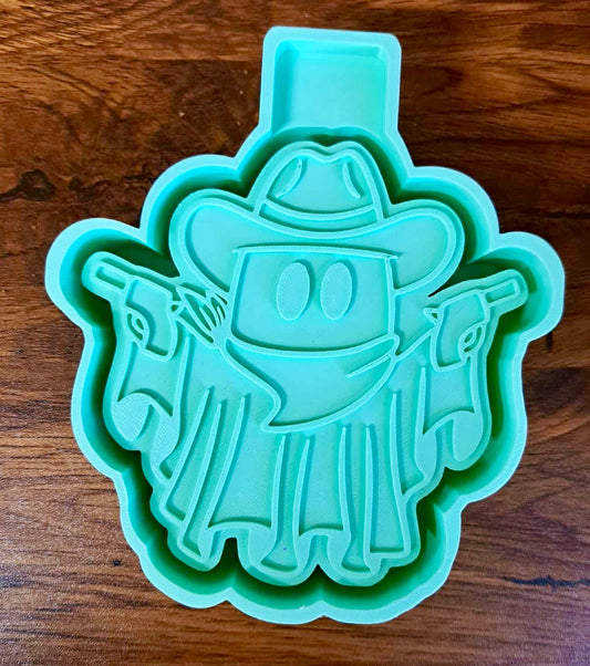 Halloween Cowboy Ghost Mold