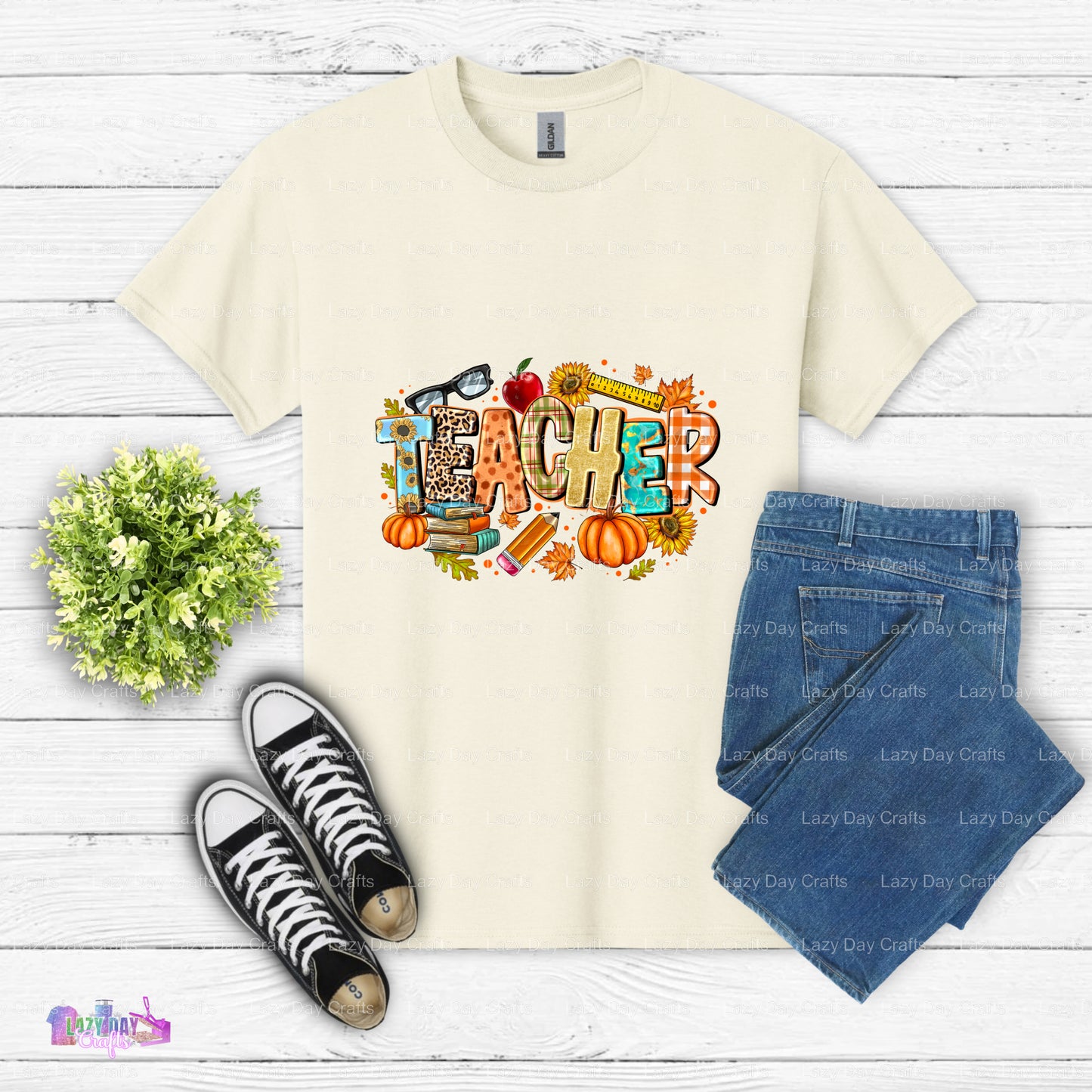 Teacher Fall – Teacher DTF Transfer