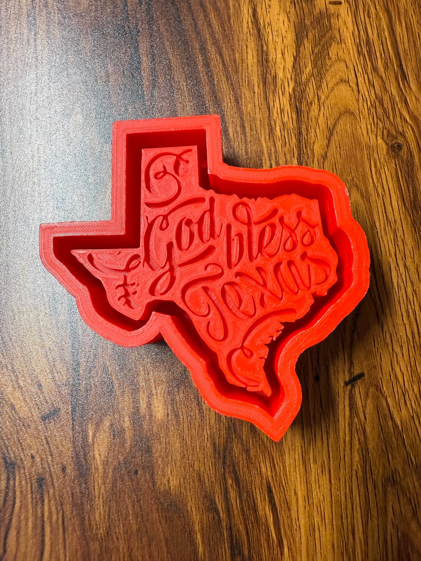 Texas State God Bless Mold